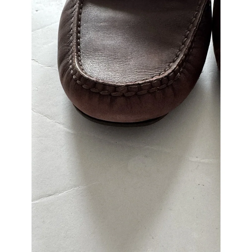Ralph Lauren Men's‎ Size 9 Brown Orange Made in Italy Loafers